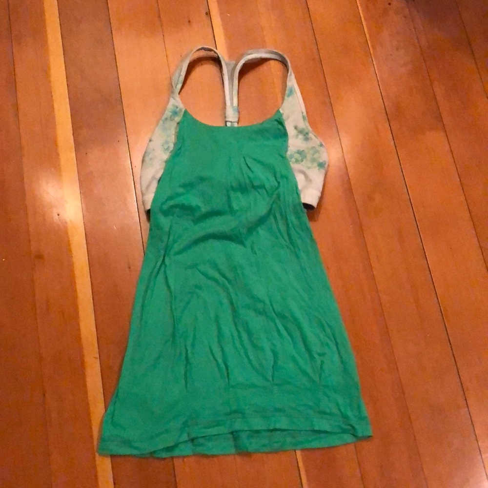 Lululemon built in bra top